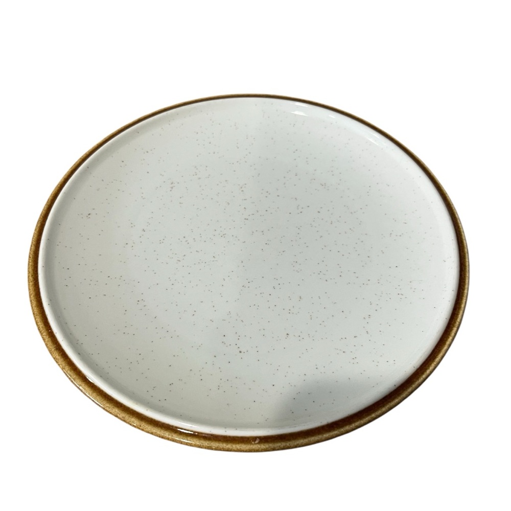 Mikasa natural‎ beauty C 9000 Round salad Plate 7.5”  Speckled Classic Vintage